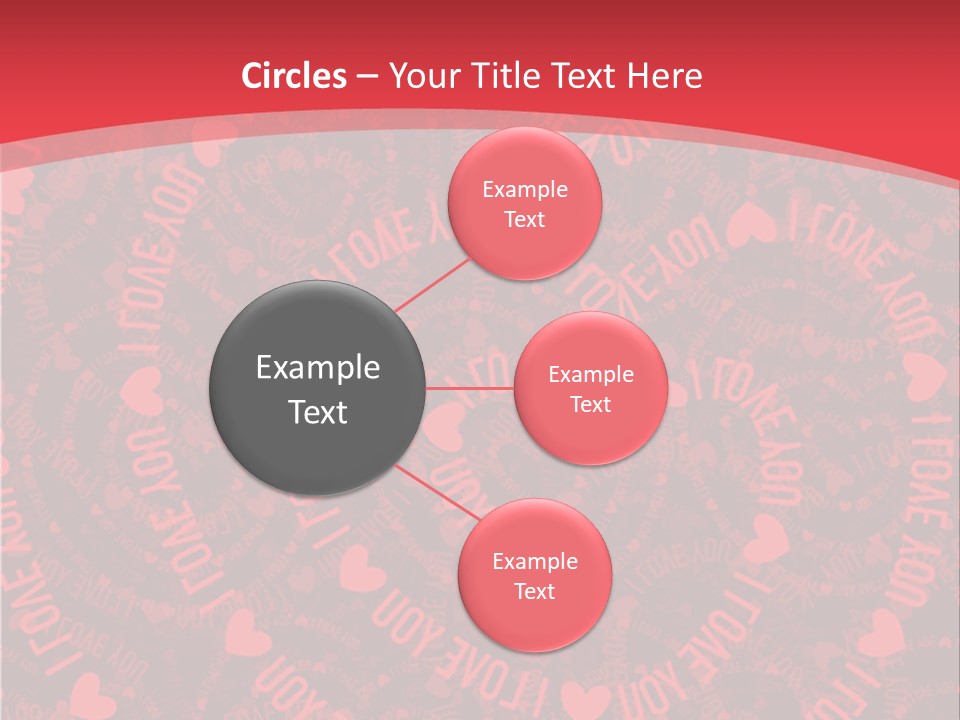 Love Valentines Symbol PowerPoint Template