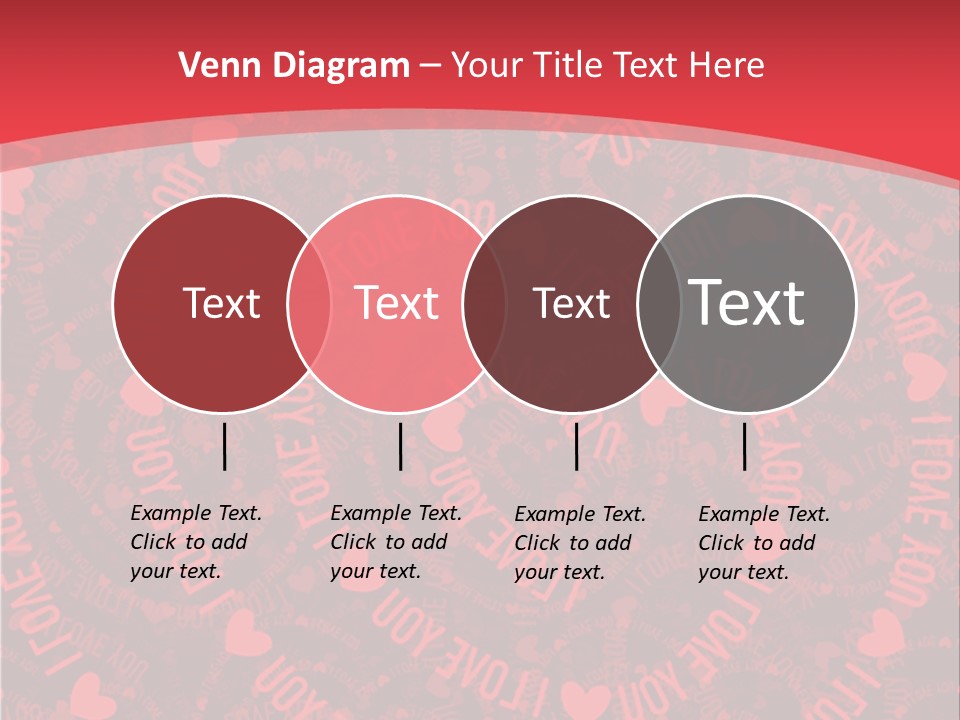 Love Valentines Symbol PowerPoint Template