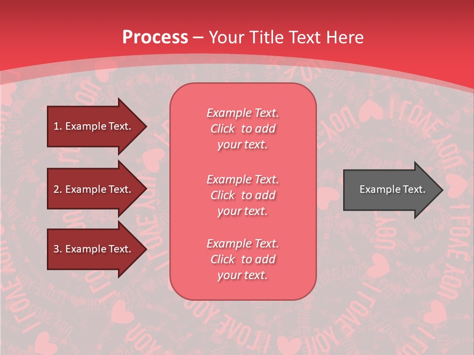 Love Valentines Symbol PowerPoint Template