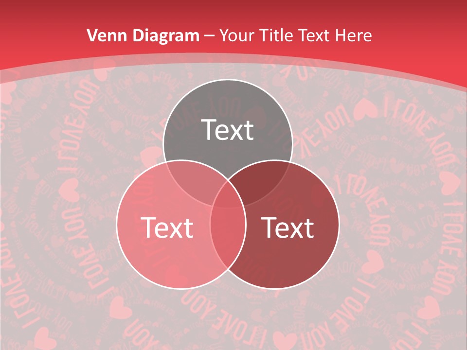 Love Valentines Symbol PowerPoint Template