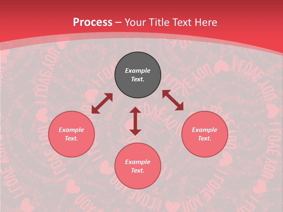 Love Valentines Symbol PowerPoint Template