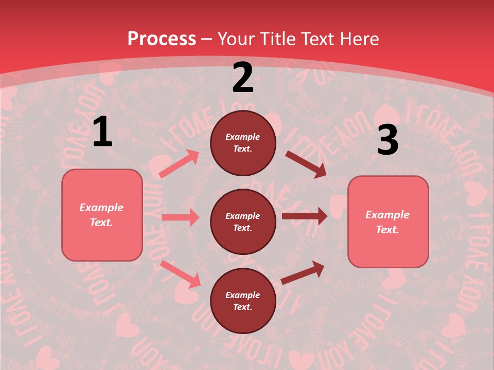 Love Valentines Symbol PowerPoint Template