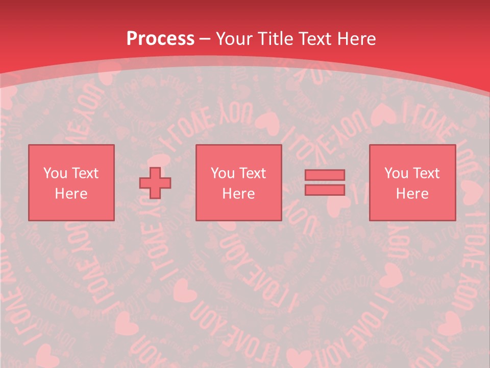 Love Valentines Symbol PowerPoint Template