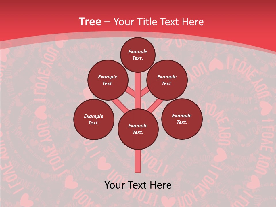 Love Valentines Symbol PowerPoint Template