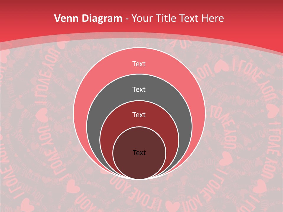 Love Valentines Symbol PowerPoint Template