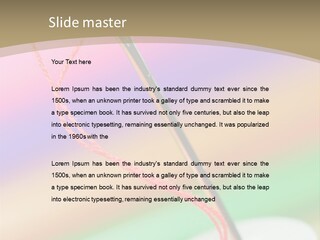 Hobbies Thread Needle PowerPoint Template
