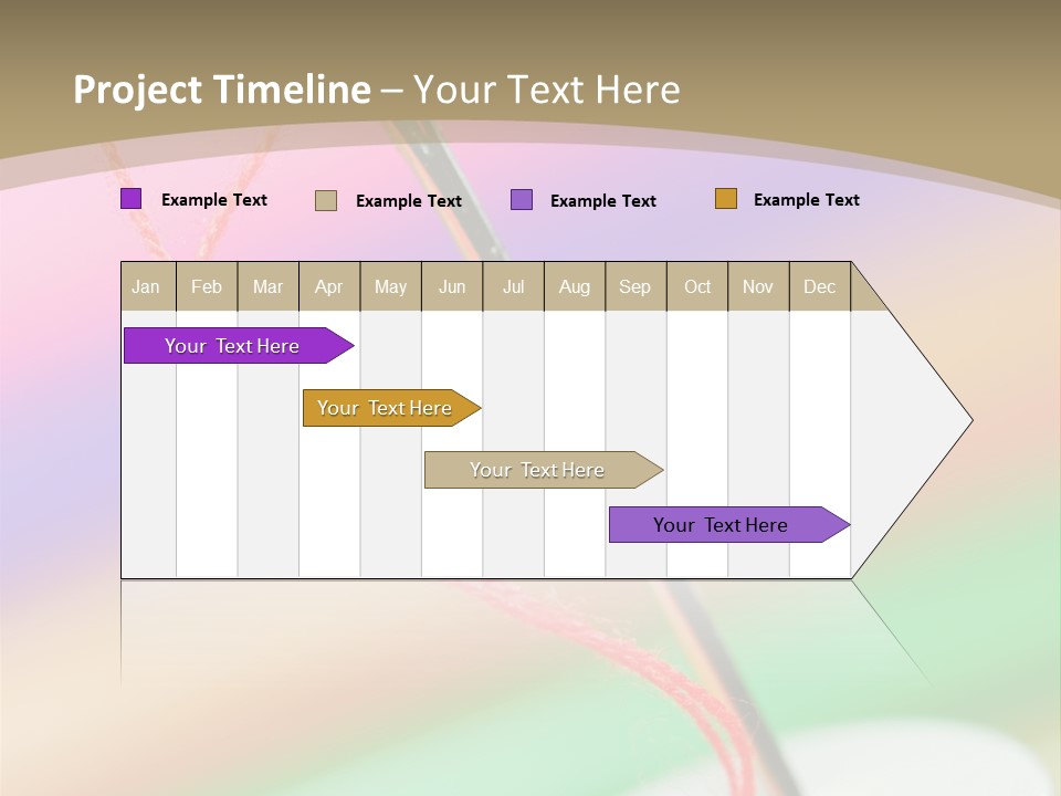 Hobbies Thread Needle PowerPoint Template
