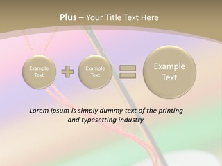Hobbies Thread Needle PowerPoint Template