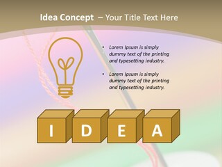 Hobbies Thread Needle PowerPoint Template