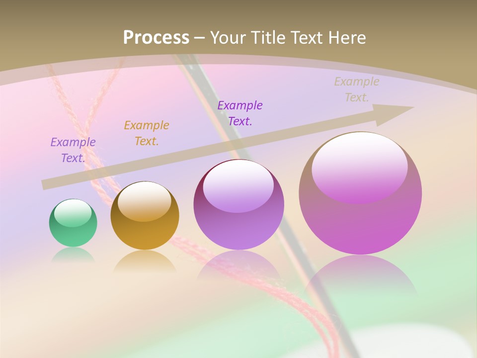 Hobbies Thread Needle PowerPoint Template