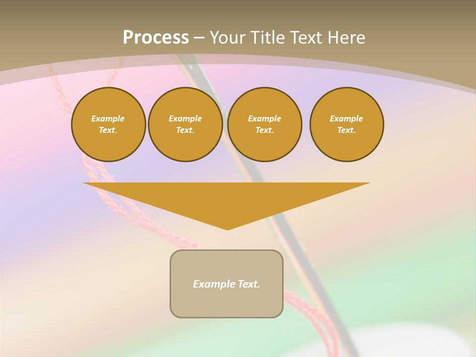 Hobbies Thread Needle PowerPoint Template