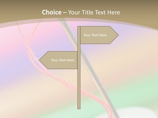 Hobbies Thread Needle PowerPoint Template