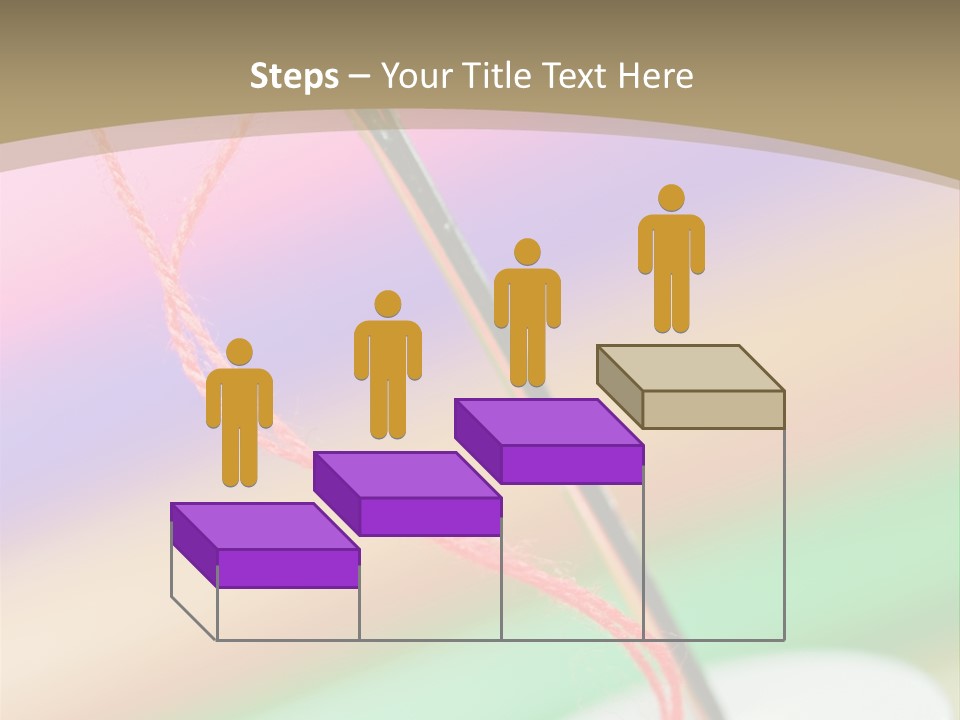 Hobbies Thread Needle PowerPoint Template