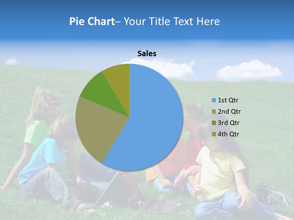 Sky Clouds Field PowerPoint Template