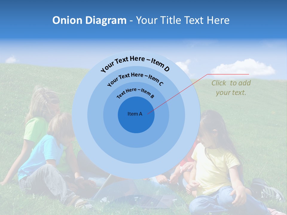 Sky Clouds Field PowerPoint Template