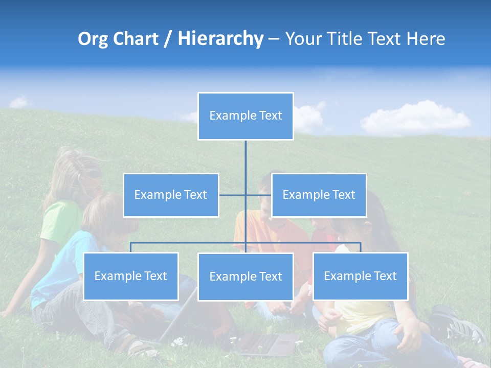 Sky Clouds Field PowerPoint Template