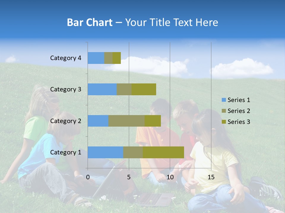 Sky Clouds Field PowerPoint Template