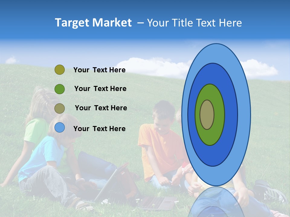 Sky Clouds Field PowerPoint Template