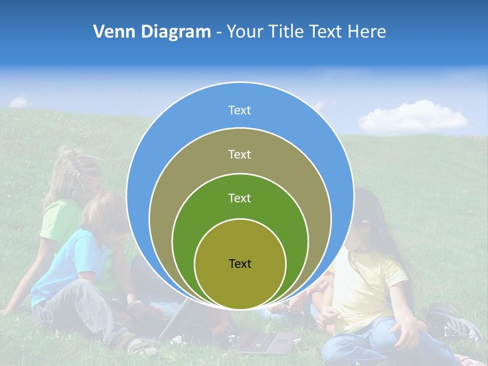 Sky Clouds Field PowerPoint Template