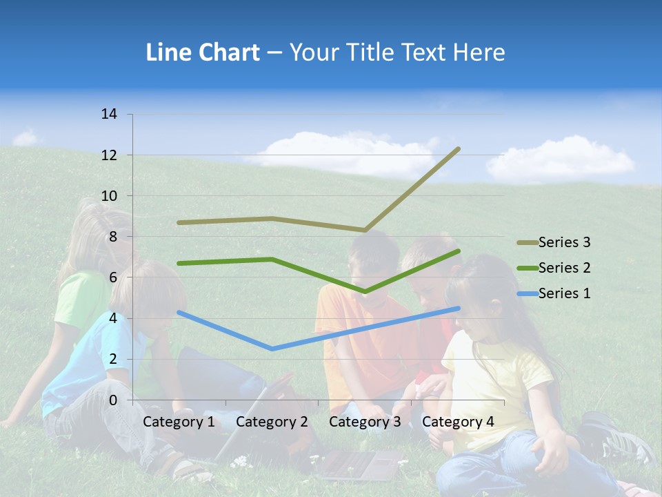 Sky Clouds Field PowerPoint Template