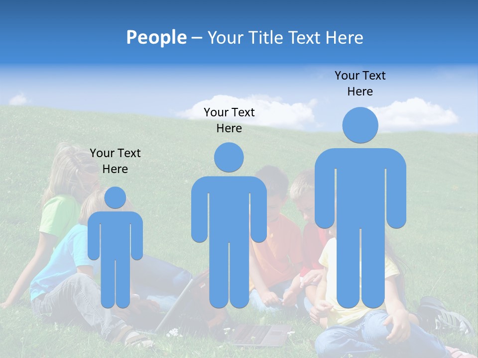 Sky Clouds Field PowerPoint Template