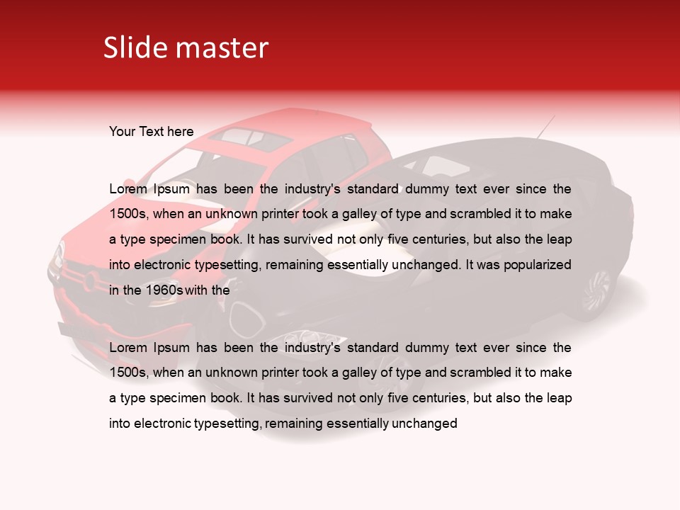 Concept Black Balance PowerPoint Template