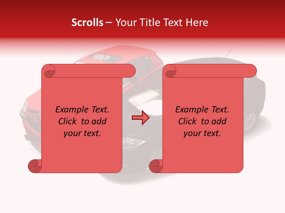 Concept Black Balance PowerPoint Template