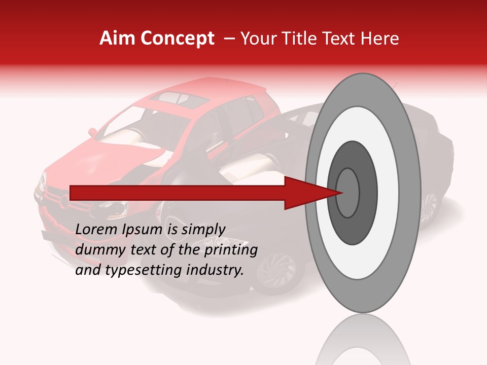 Concept Black Balance PowerPoint Template