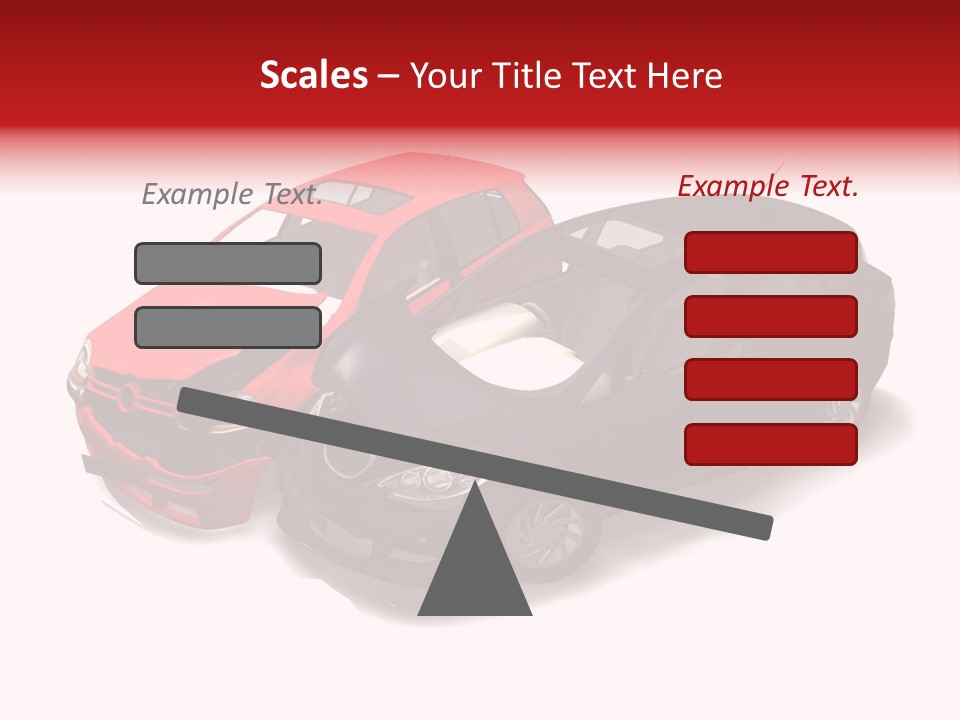 Concept Black Balance PowerPoint Template