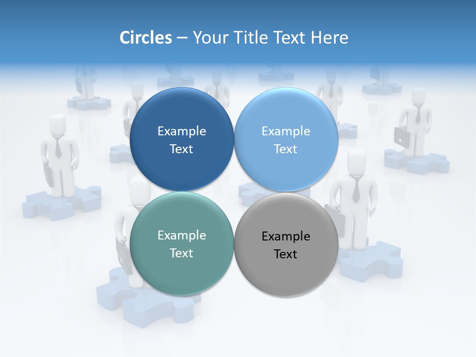 Connect Bag Computer PowerPoint Template