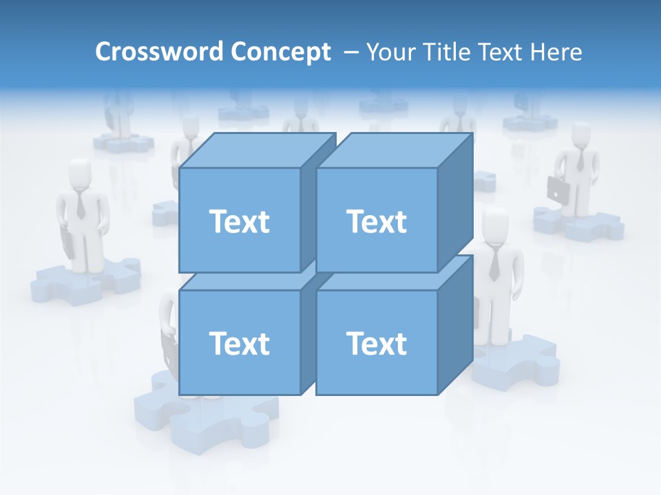 Connect Bag Computer PowerPoint Template