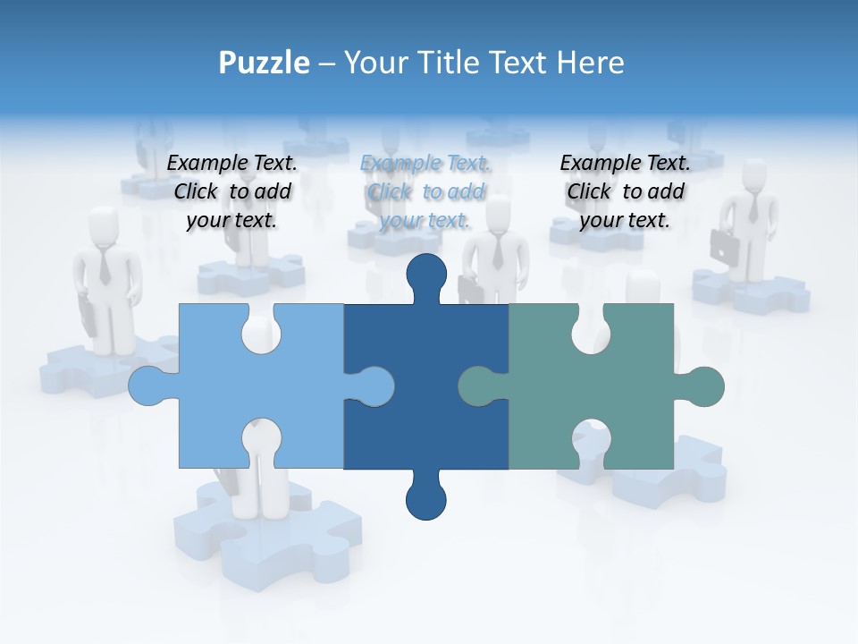 Connect Bag Computer PowerPoint Template