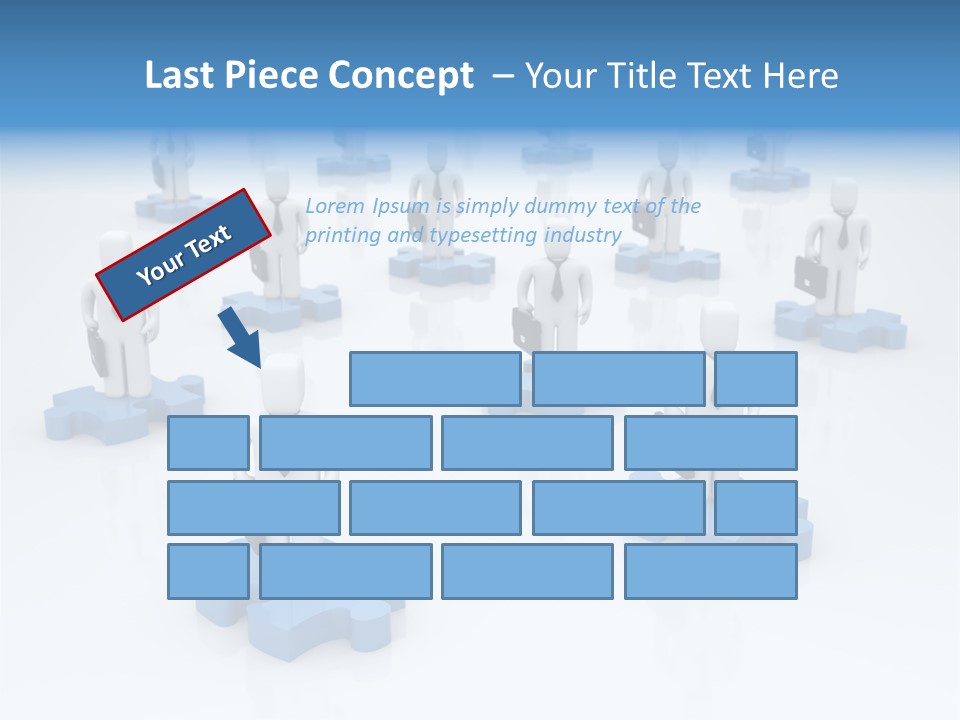 Connect Bag Computer PowerPoint Template