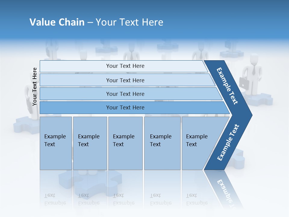 Connect Bag Computer PowerPoint Template