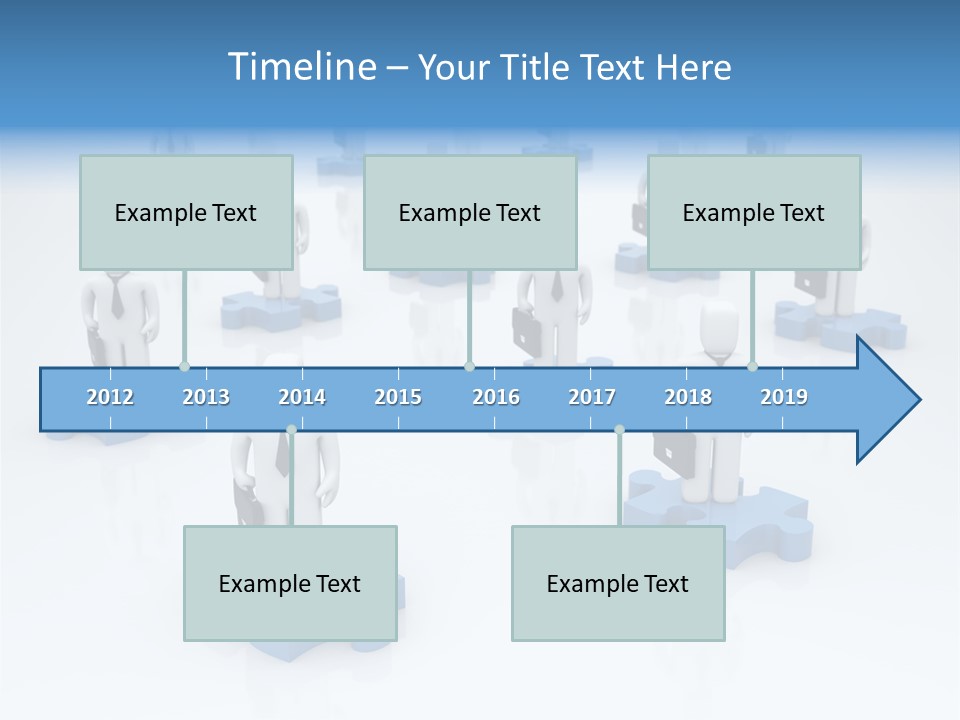 Connect Bag Computer PowerPoint Template