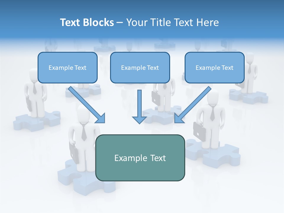 Connect Bag Computer PowerPoint Template