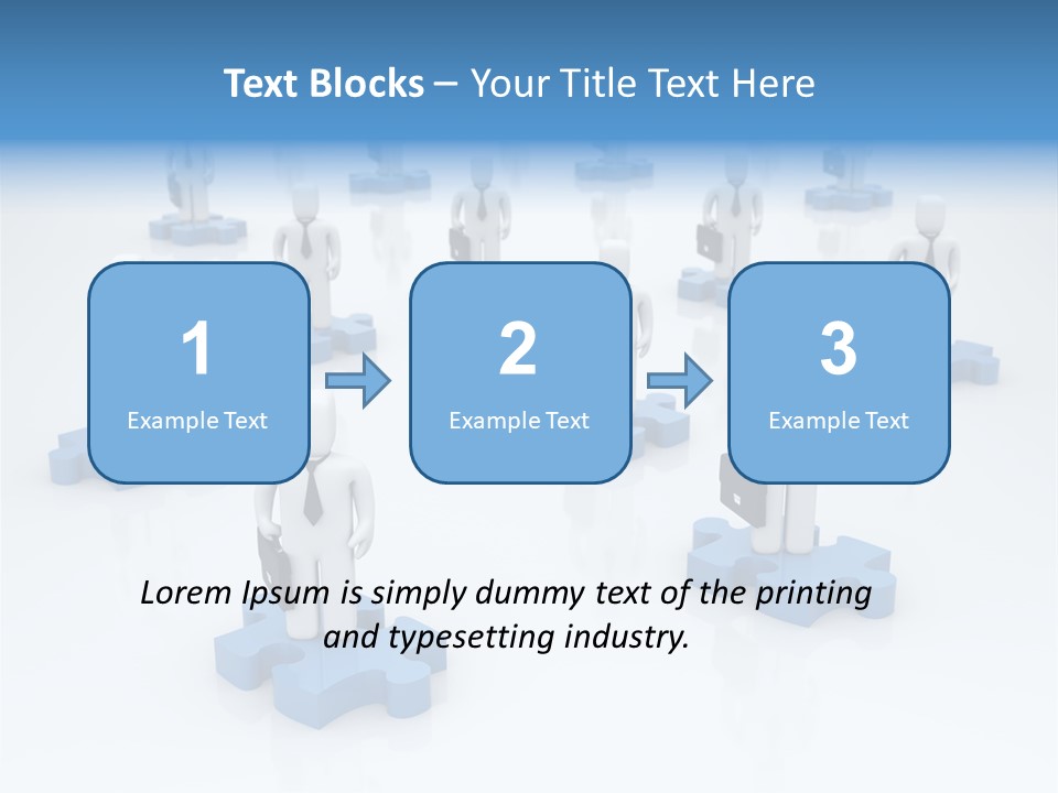 Connect Bag Computer PowerPoint Template