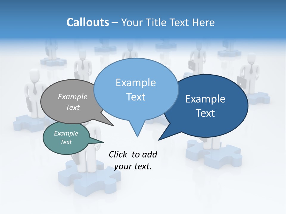 Connect Bag Computer PowerPoint Template
