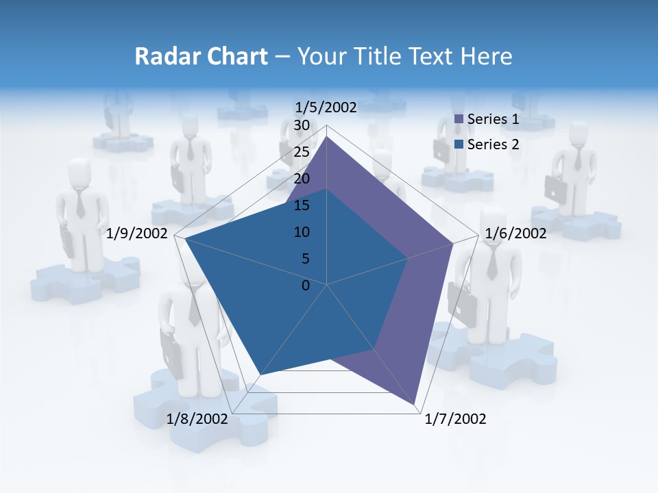Connect Bag Computer PowerPoint Template