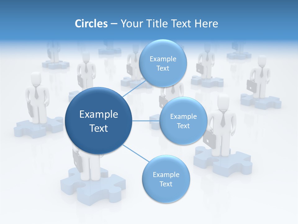 Connect Bag Computer PowerPoint Template