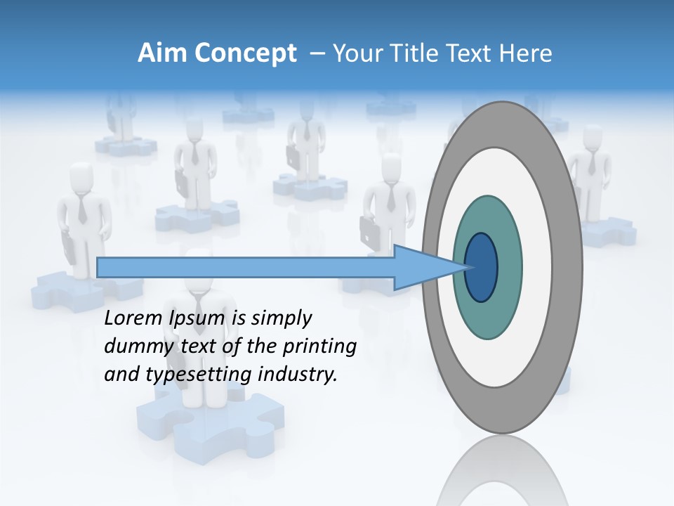 Connect Bag Computer PowerPoint Template