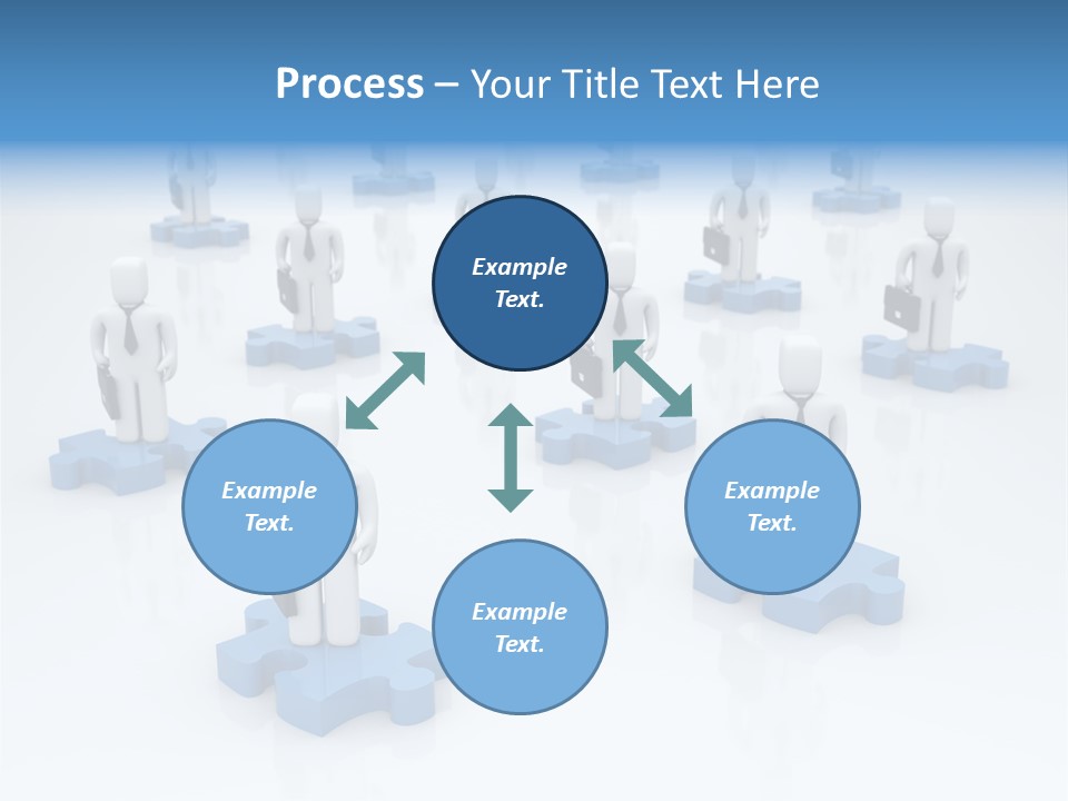 Connect Bag Computer PowerPoint Template