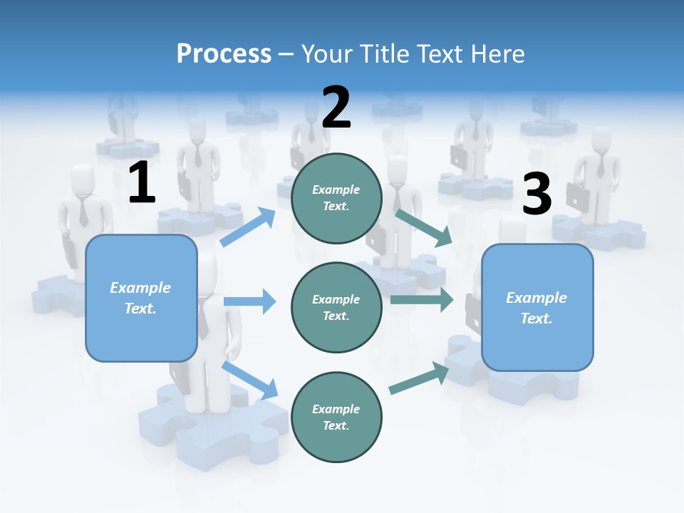 Connect Bag Computer PowerPoint Template