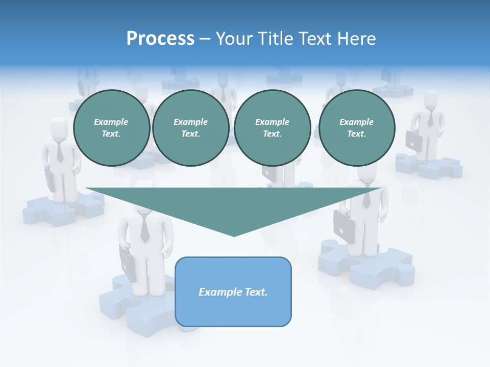 Connect Bag Computer PowerPoint Template