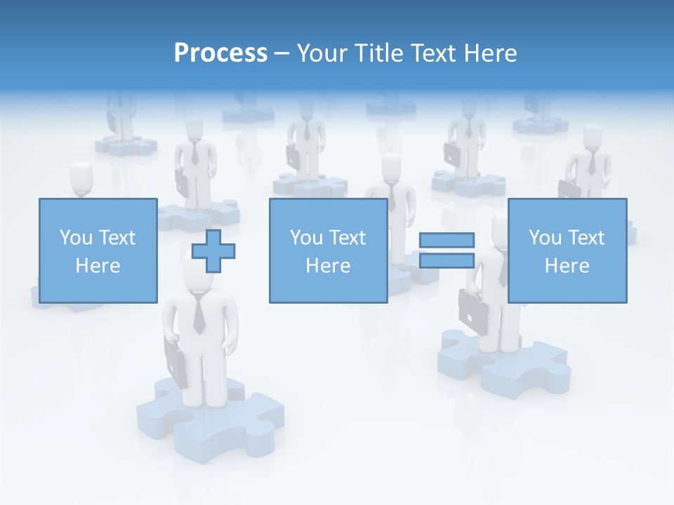 Connect Bag Computer PowerPoint Template