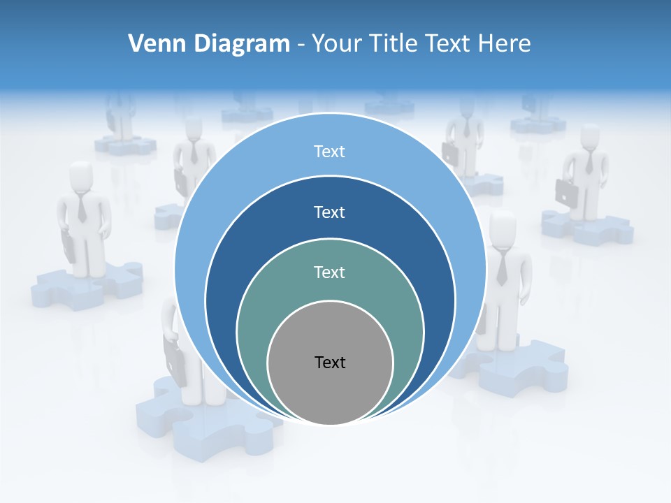 Connect Bag Computer PowerPoint Template