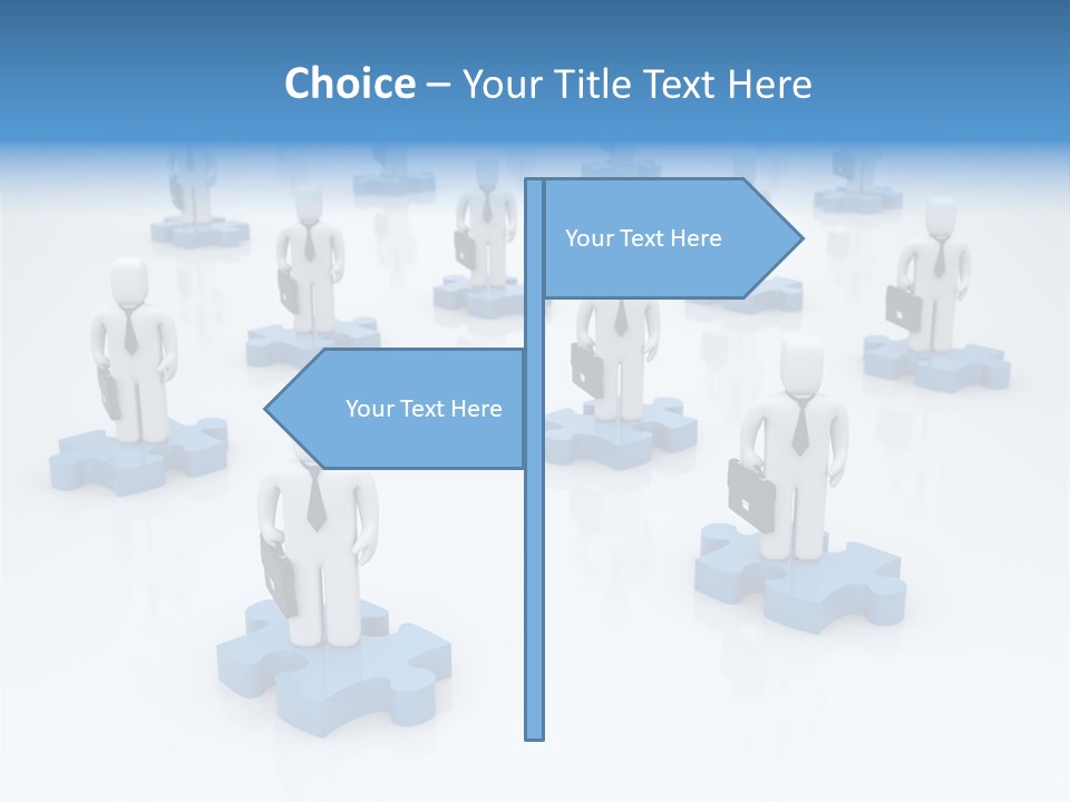 Connect Bag Computer PowerPoint Template
