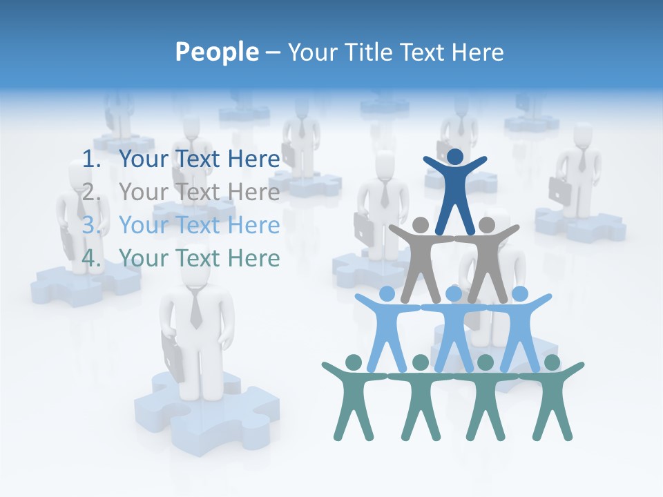 Connect Bag Computer PowerPoint Template