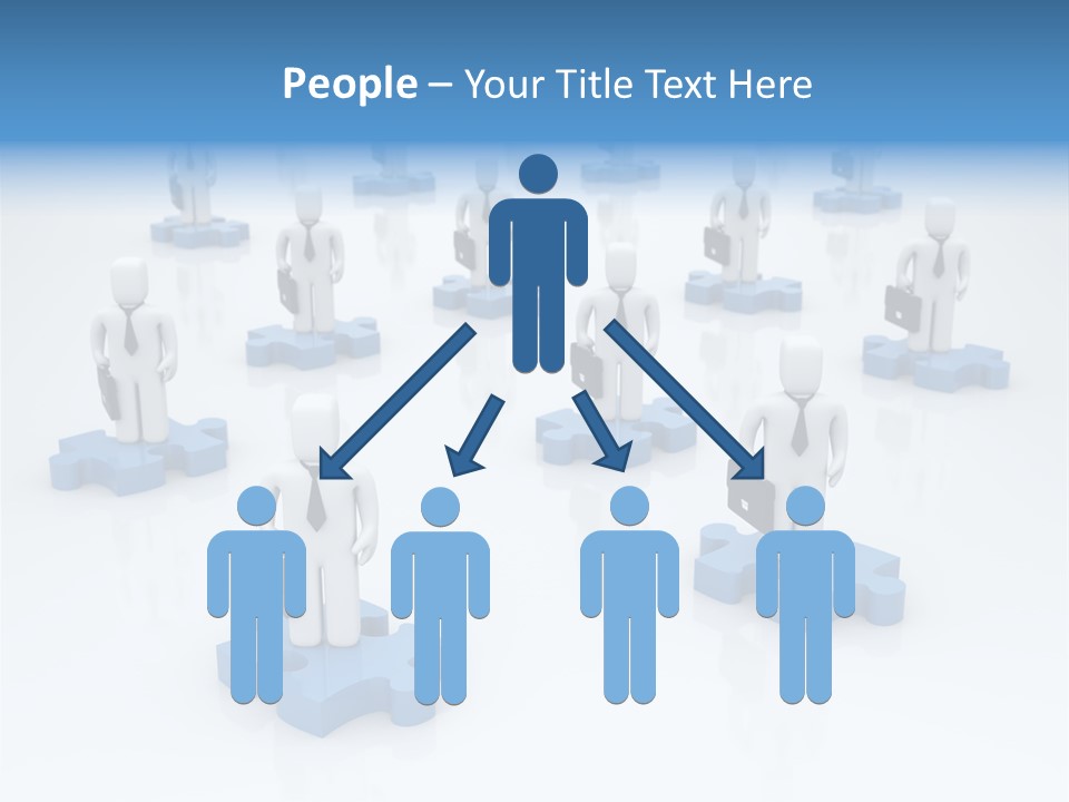 Connect Bag Computer PowerPoint Template