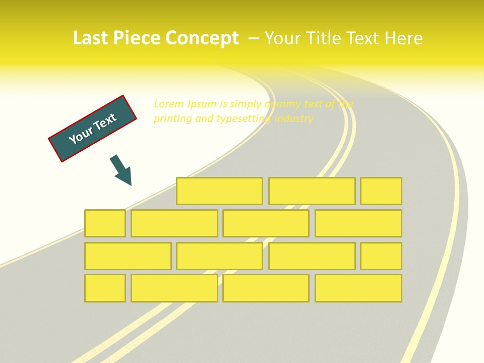 Way Road Real PowerPoint Template